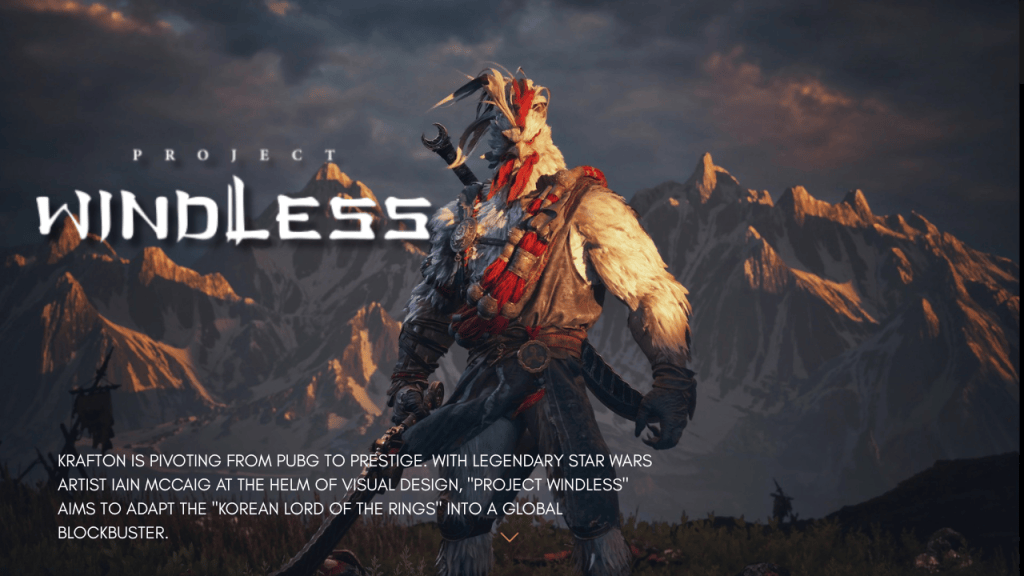 Beyond Battle Royale: Inside ‘Project Windless,’ The Dark Fantasy Epic Redefining Korean&nbsp;Gaming