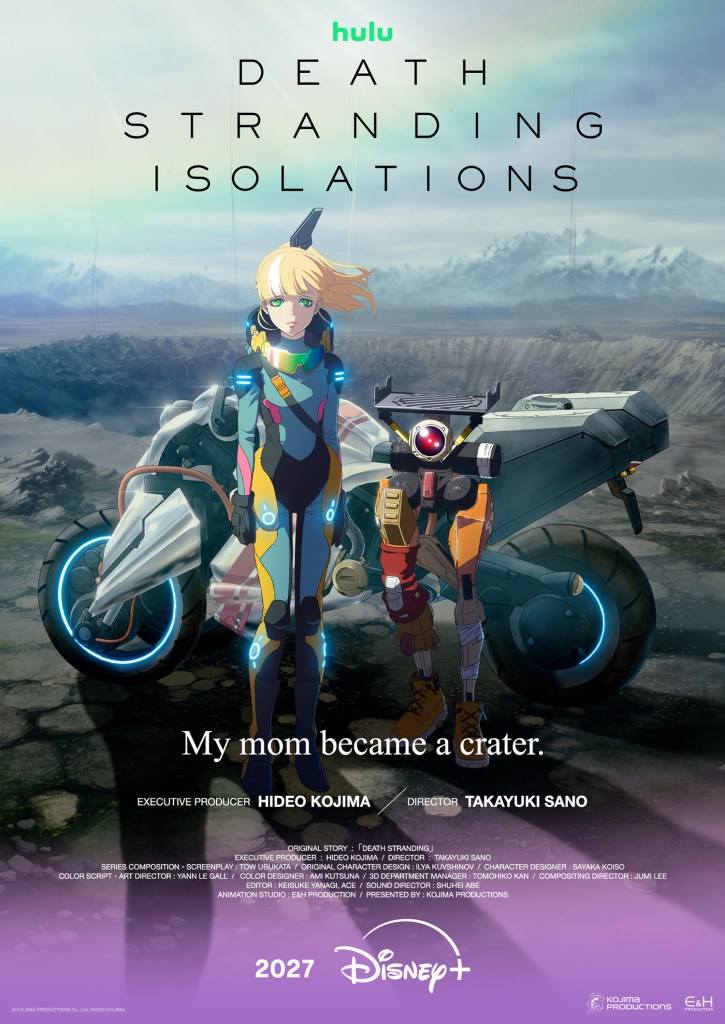 Official Death Stranding Isolations anime teaser key visual