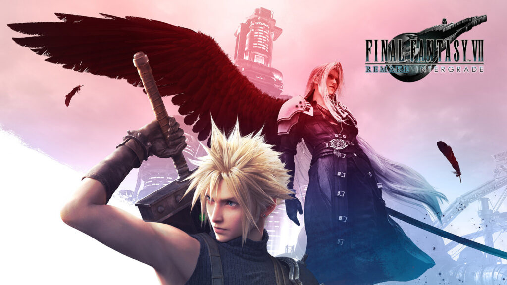 Cloud and Sephiroth in official Final Fantasy VII Remake Intergrade key art